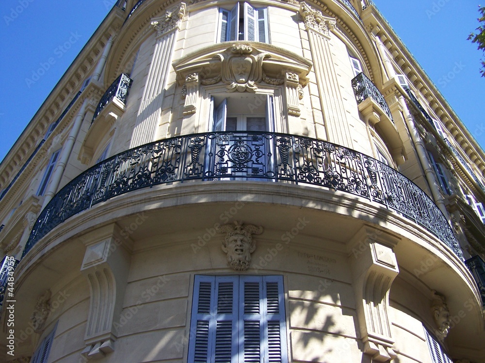 Fototapeta premium façade style