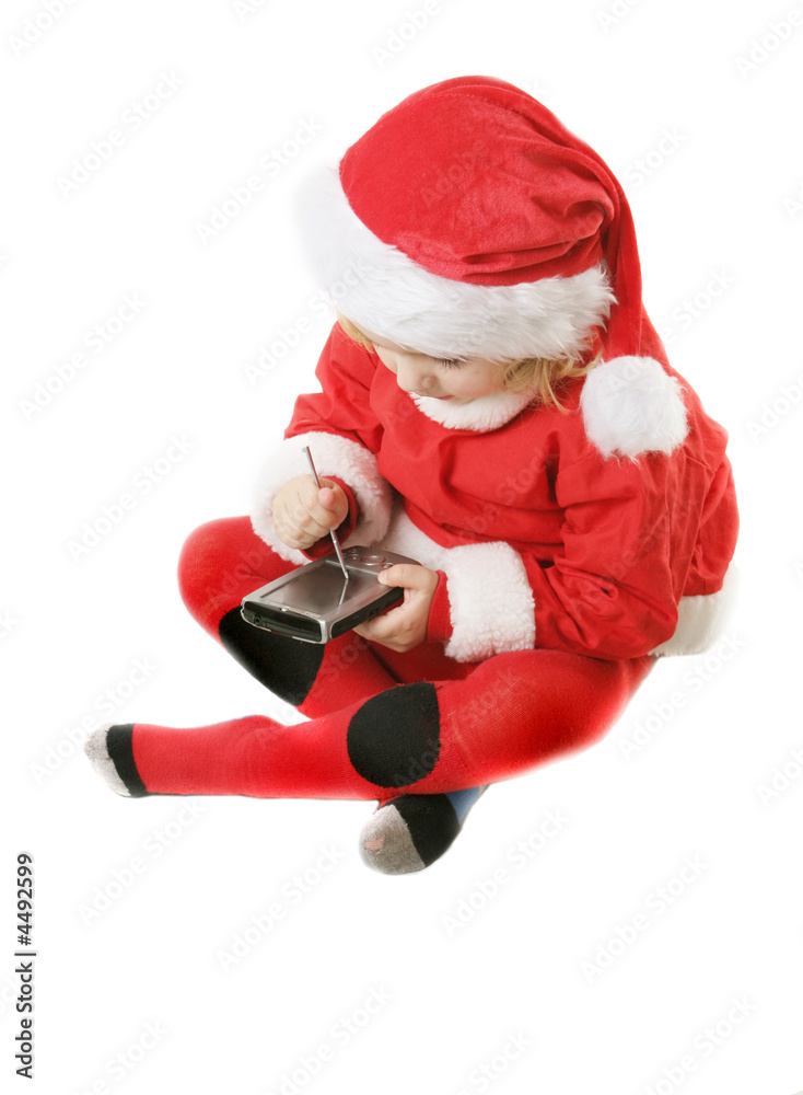 Santa helper with PDA