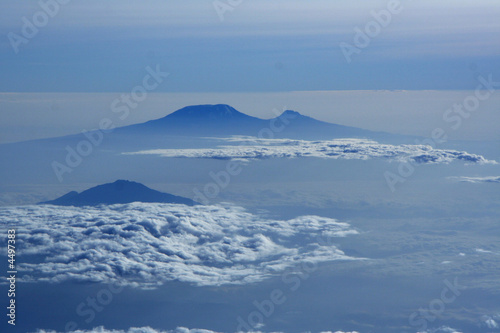 Mount Kenya and Mount Kilimanjaro