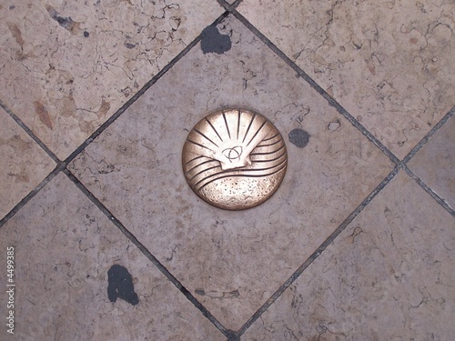 Bordeaux - Pilgersymbol + Wappen
