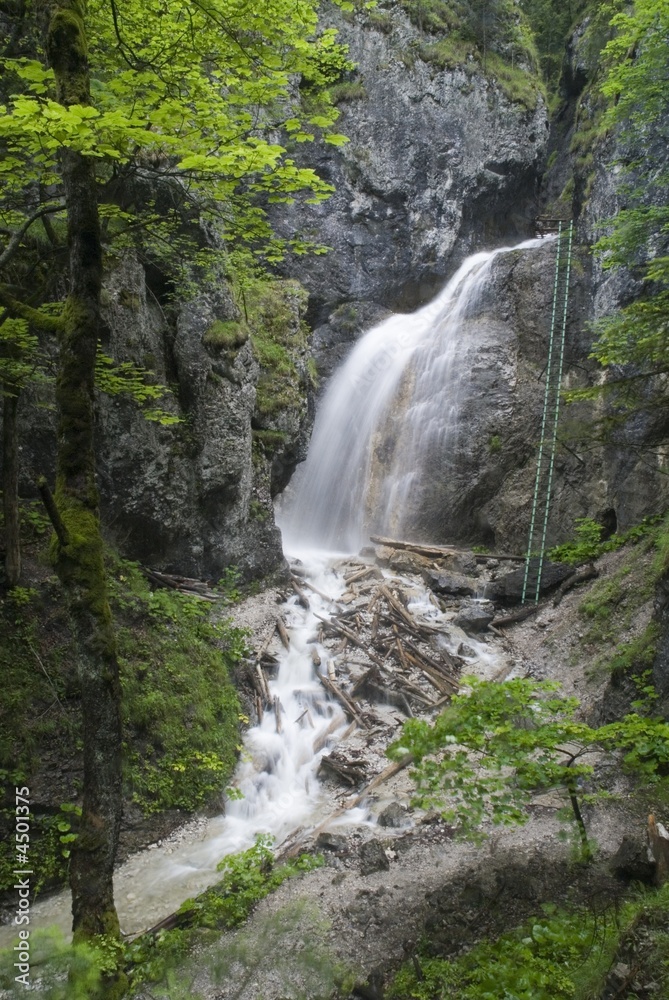 Naklejka premium waterfall