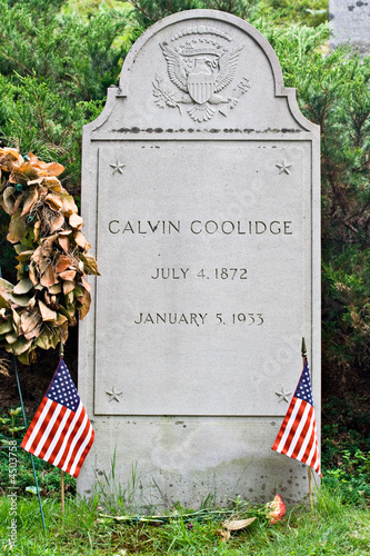 Calvin Coolidge Gravestone