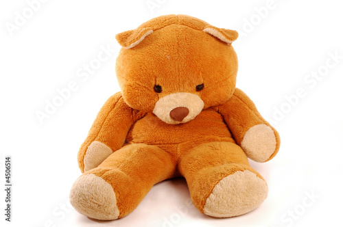 Oso peluche sentado