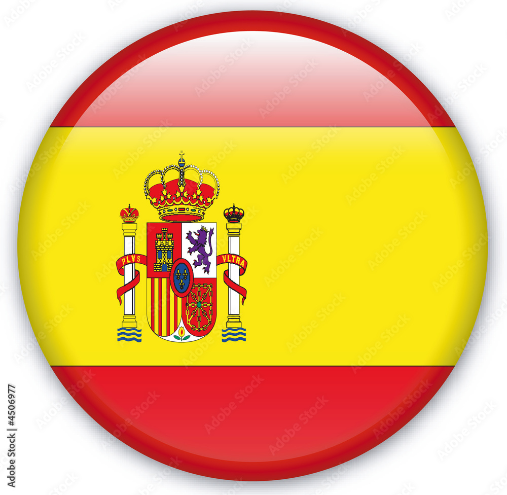 Obraz premium Button Spanien