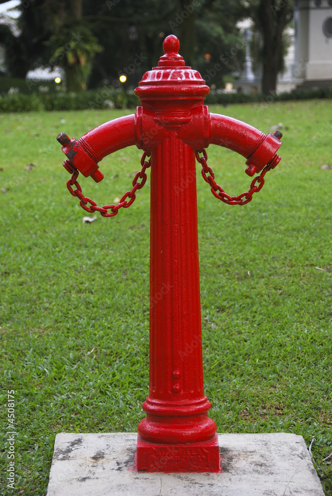 Red Fire Hydrant