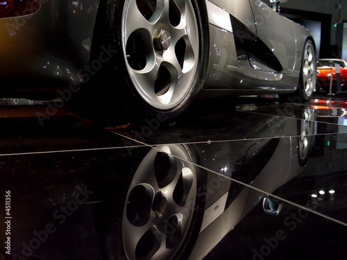 Car and its reflection