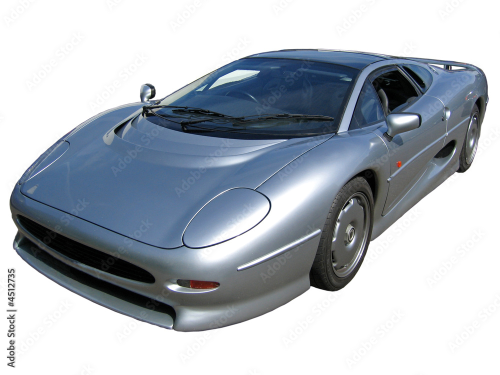silver supercar silver supercar