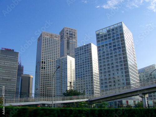Immeubles modernes Pékin, Chine