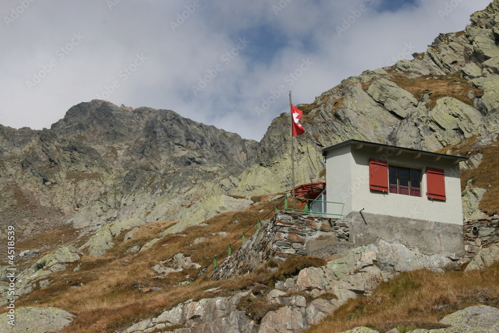 Naklejka premium Gran San Bernardo