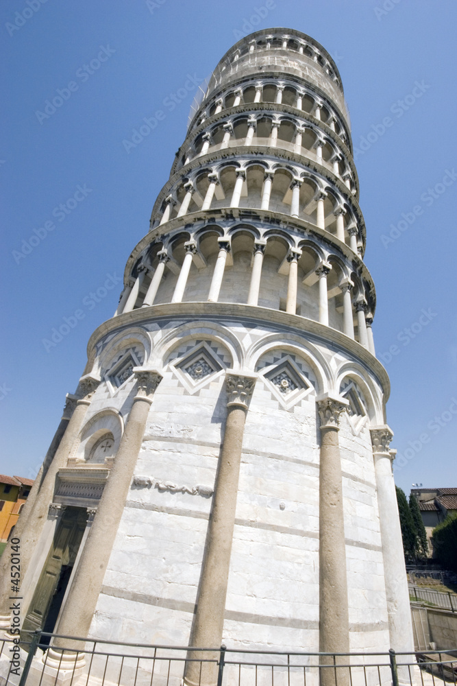 The Leaning tower of Pisa
