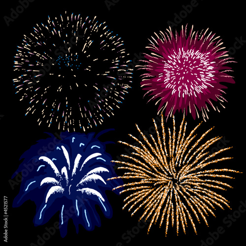 Fireworks (vector)