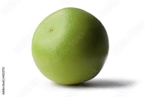 Green grapefruit.