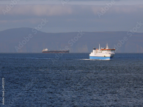 distant ships photo