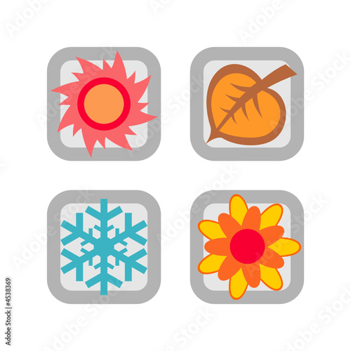 SEASONS: Mini Icon Set - Version 2