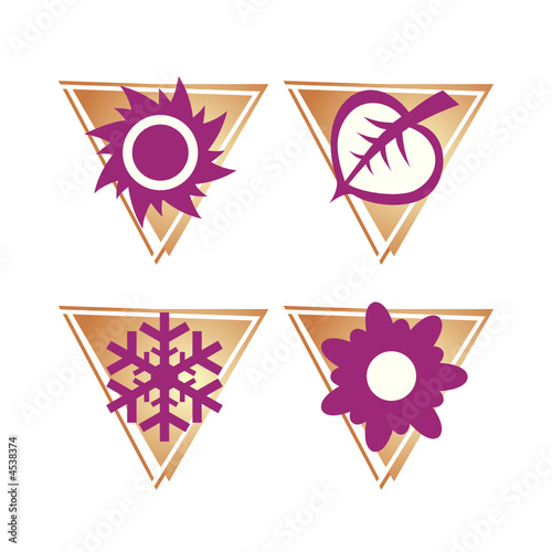 SEASONS: Mini Icon Set - Version 3