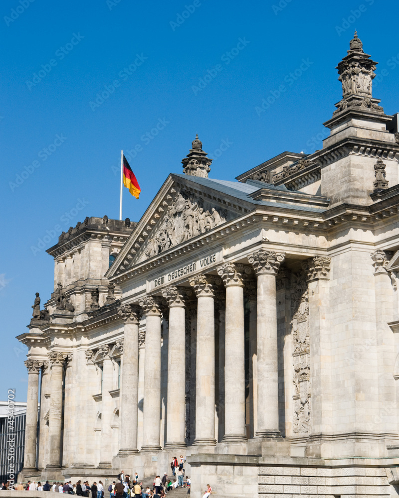 Obraz premium Reichstag in Berlin