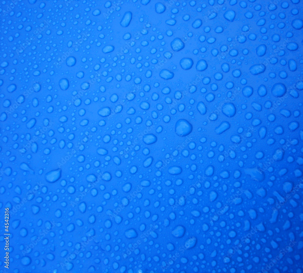 Raindrops on Blue Raindrops on Blue