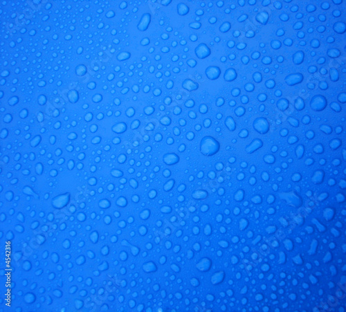Raindrops on Blue