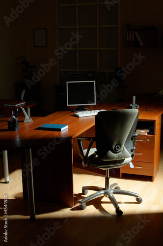 night at office