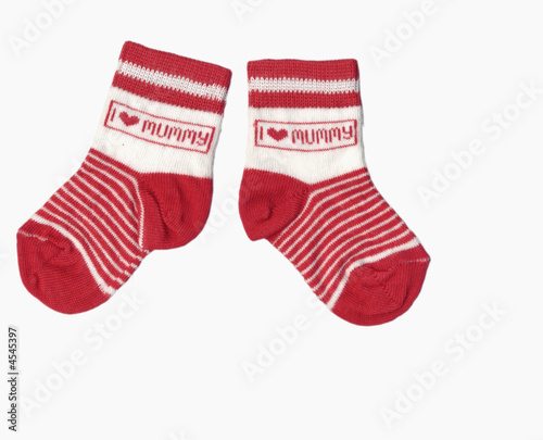 toddlers socks isolated