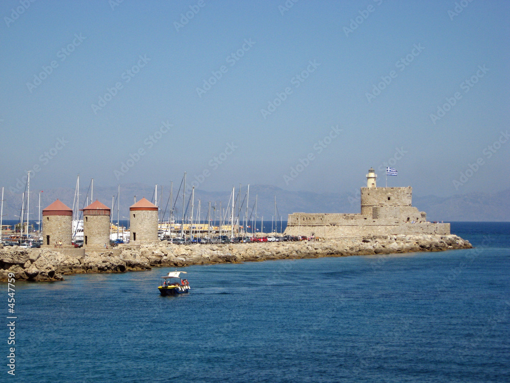 old rhodes harbour