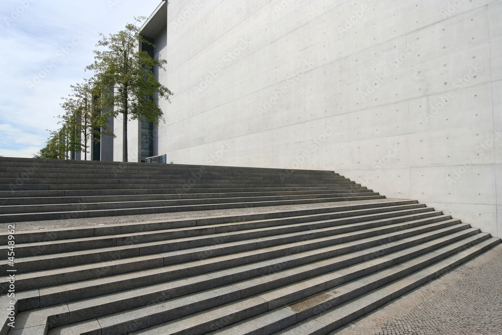 Fototapeta premium Steps at Berlin parliament building