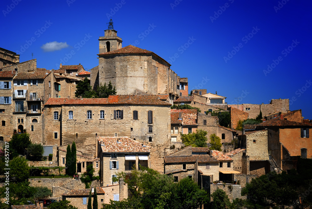 Ancient Medieval Hilltop Town of Gordes in France 2