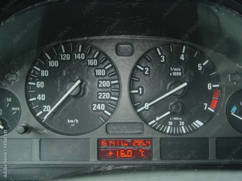 Fototapeta premium compteur
