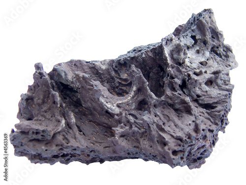 Rock from a volcano