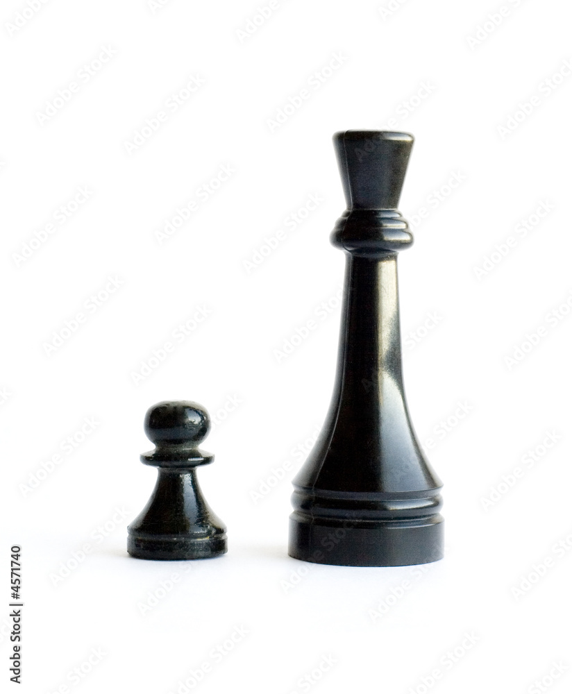 pawn and queen
