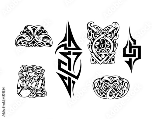 celtic vector tatoo