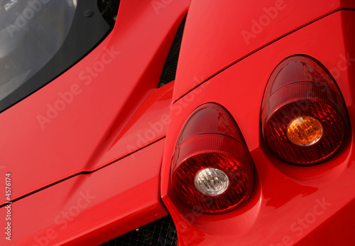 Φωτογραφία Back of Italian super car