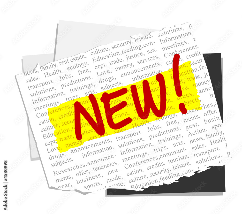 New stock vektorgrafik adobe stock