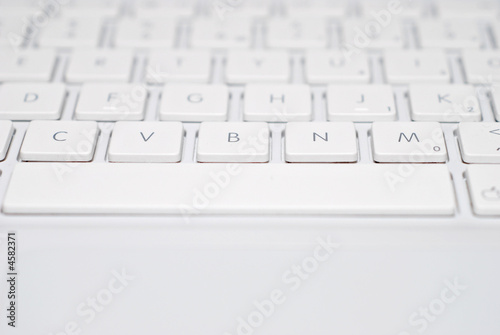 white computer keyboard