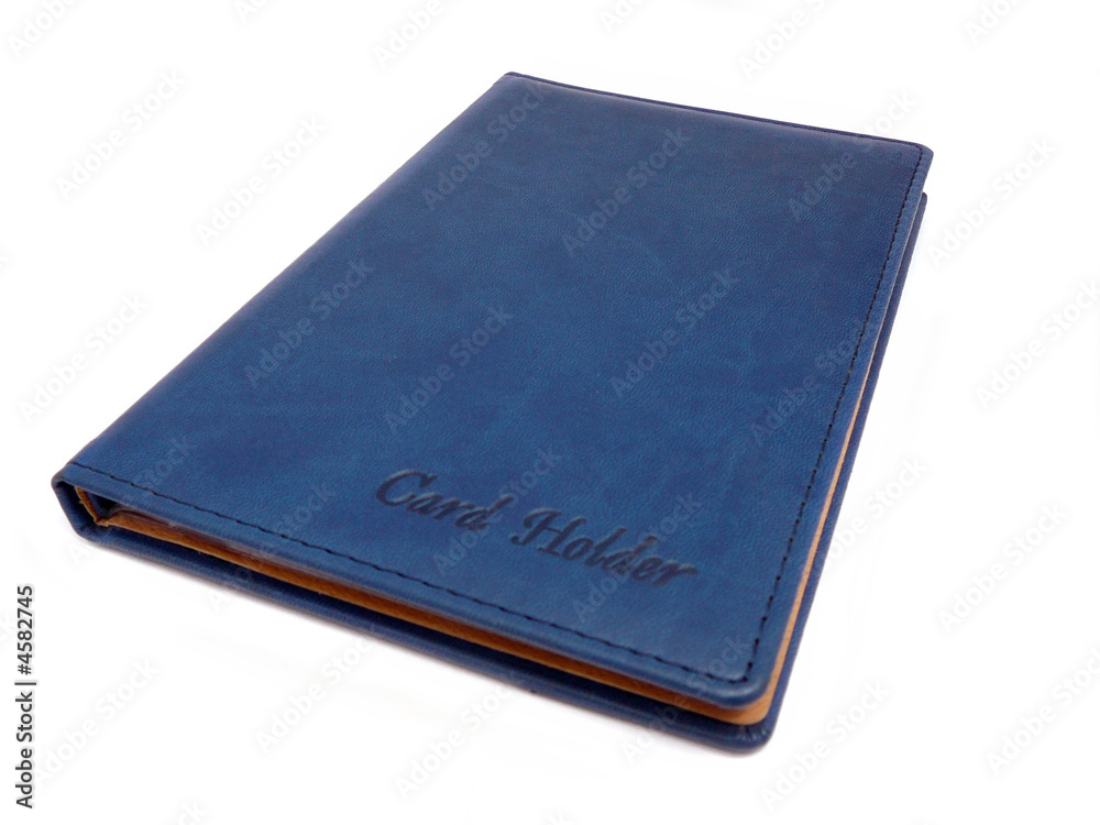 card-holder book isolated on white card-holder book isolated on white