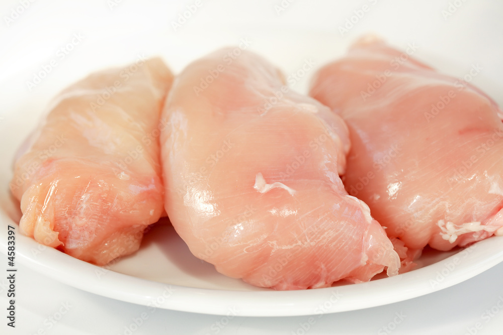 Raw chicken breast Raw chicken breast