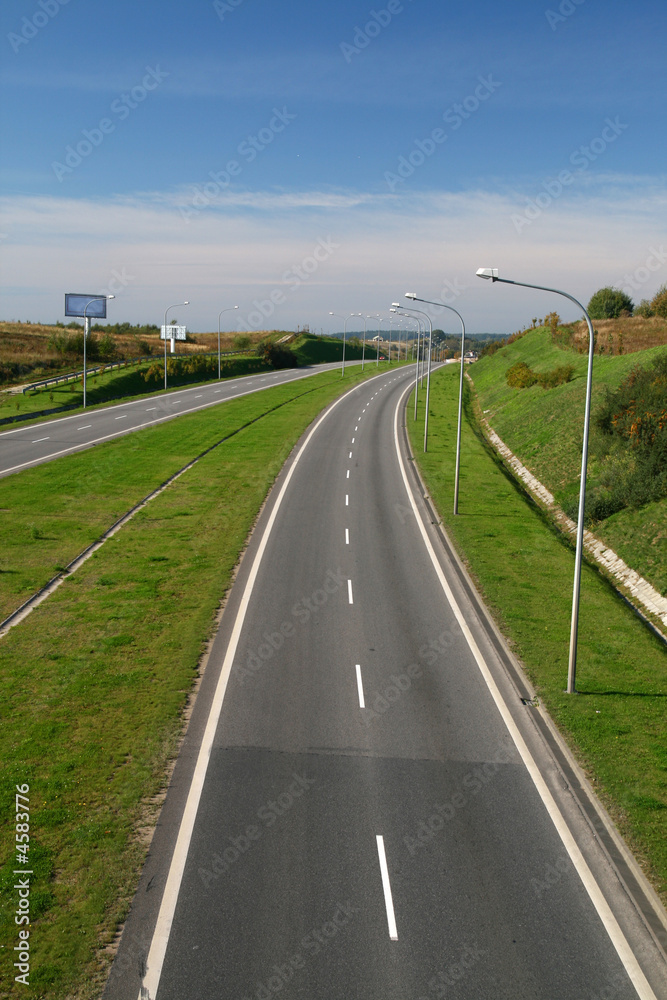 Fototapeta premium city exit