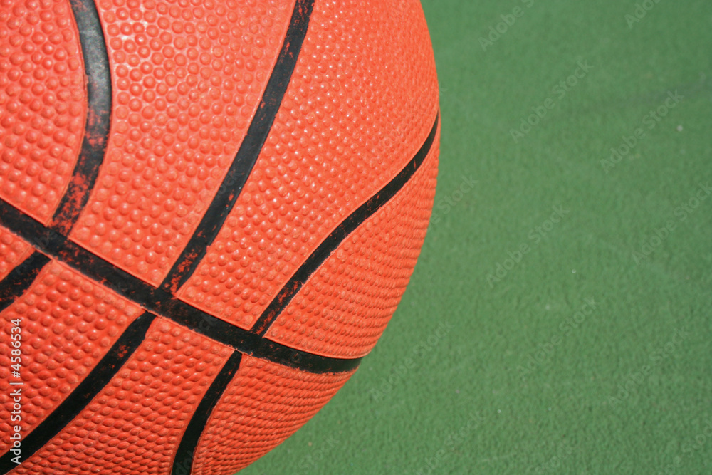 Fototapeta premium Basketball Close-up