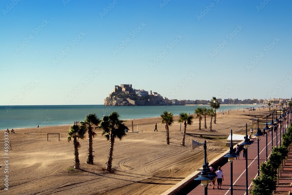 Obraz premium Peñiscola (Castellon) Costa Azahar -el Baix Maestrat