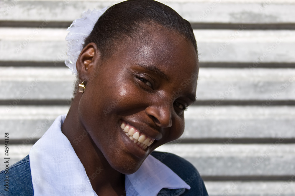 Portrait African woman Portrait African woman