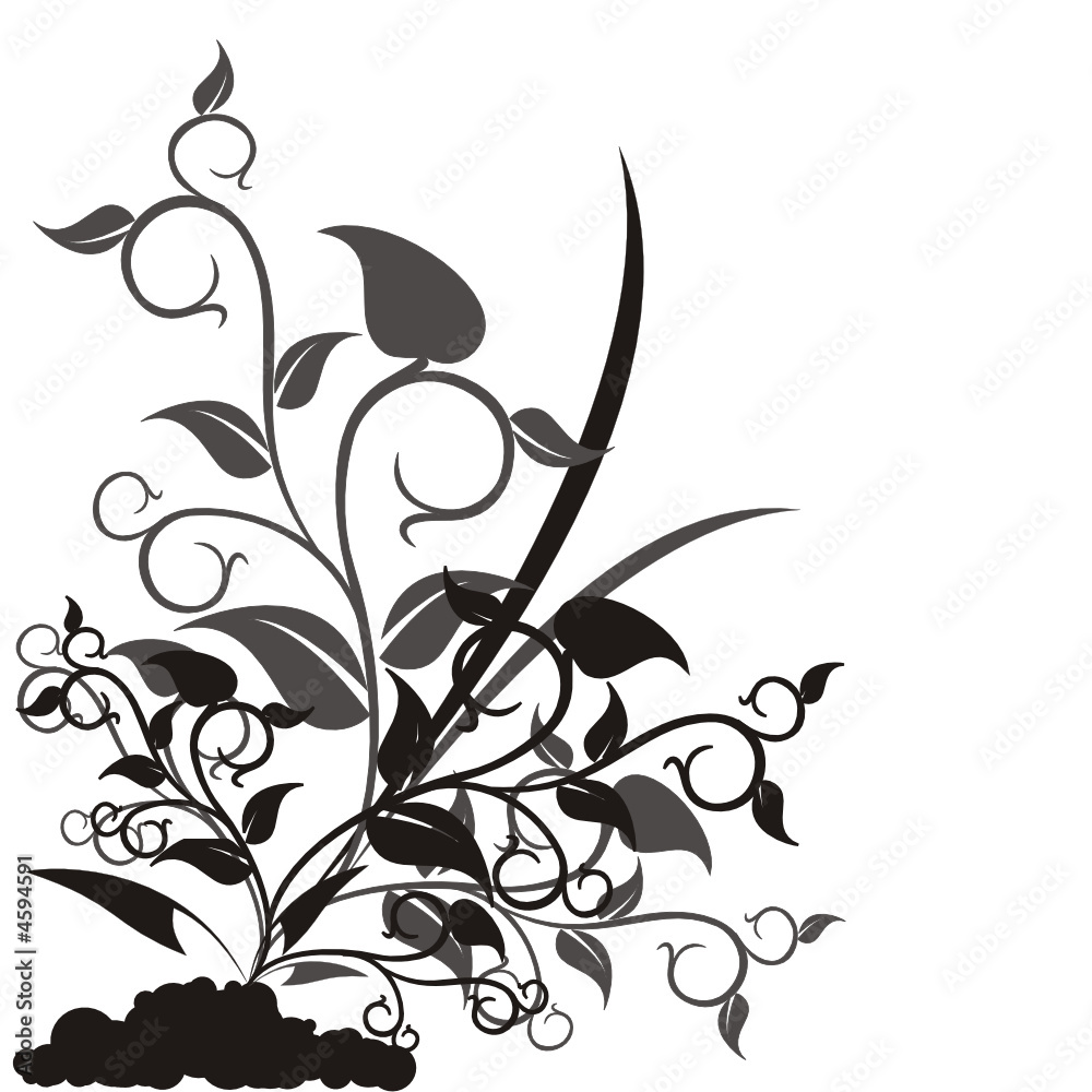 Abstract floral background. Vector illustration Abstract floral background. Vector illustration