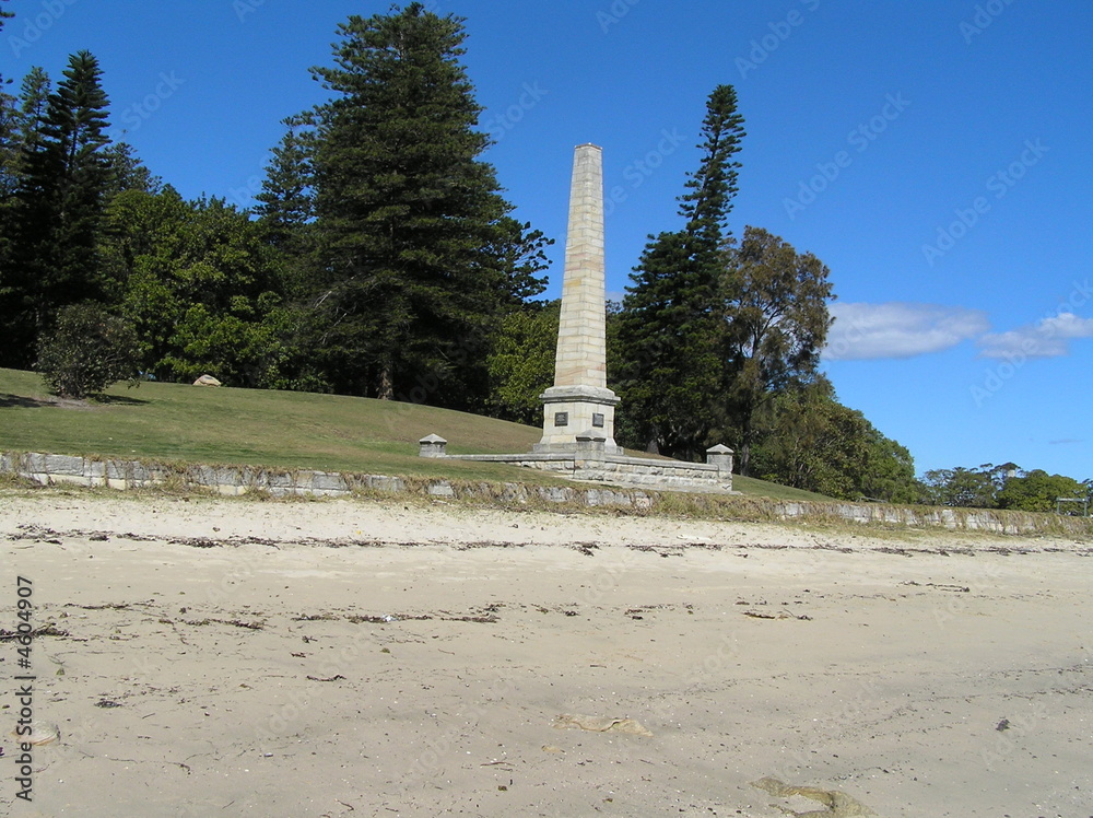 Obraz premium Monument on Australian Beach