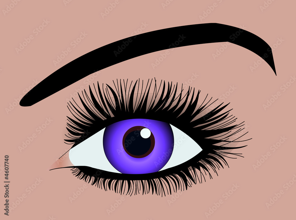 Oeil Violet Oeil Violet