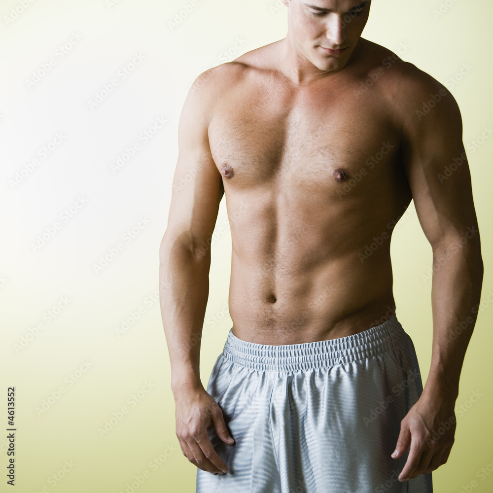 Fototapeta premium Bare Chested Man