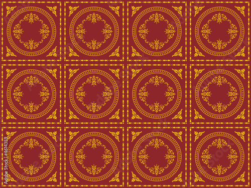 victorian decorative wallpaper pattern