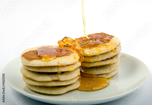 Pamcakes and syrup