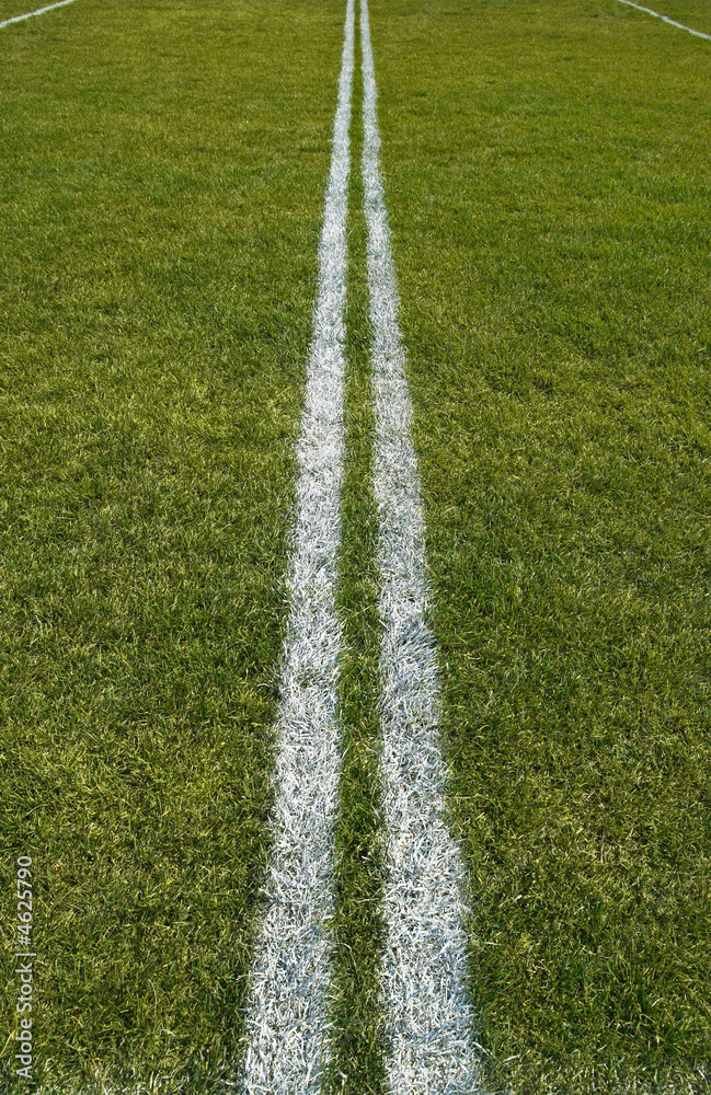 Boundary lines of a playing field