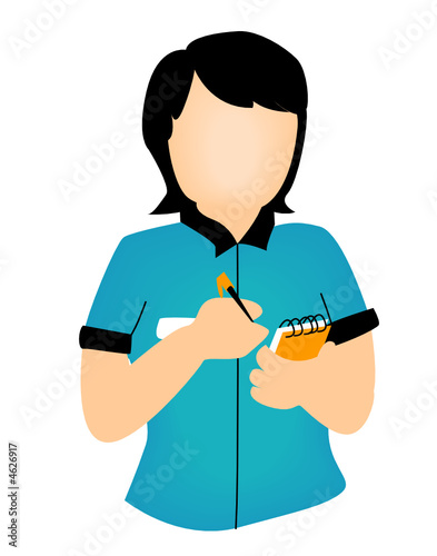Waitress Icon