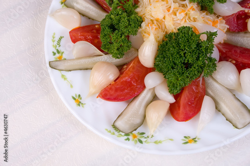 vegetables plate