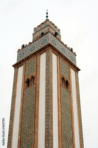 minaret de la mosquée d'agadir